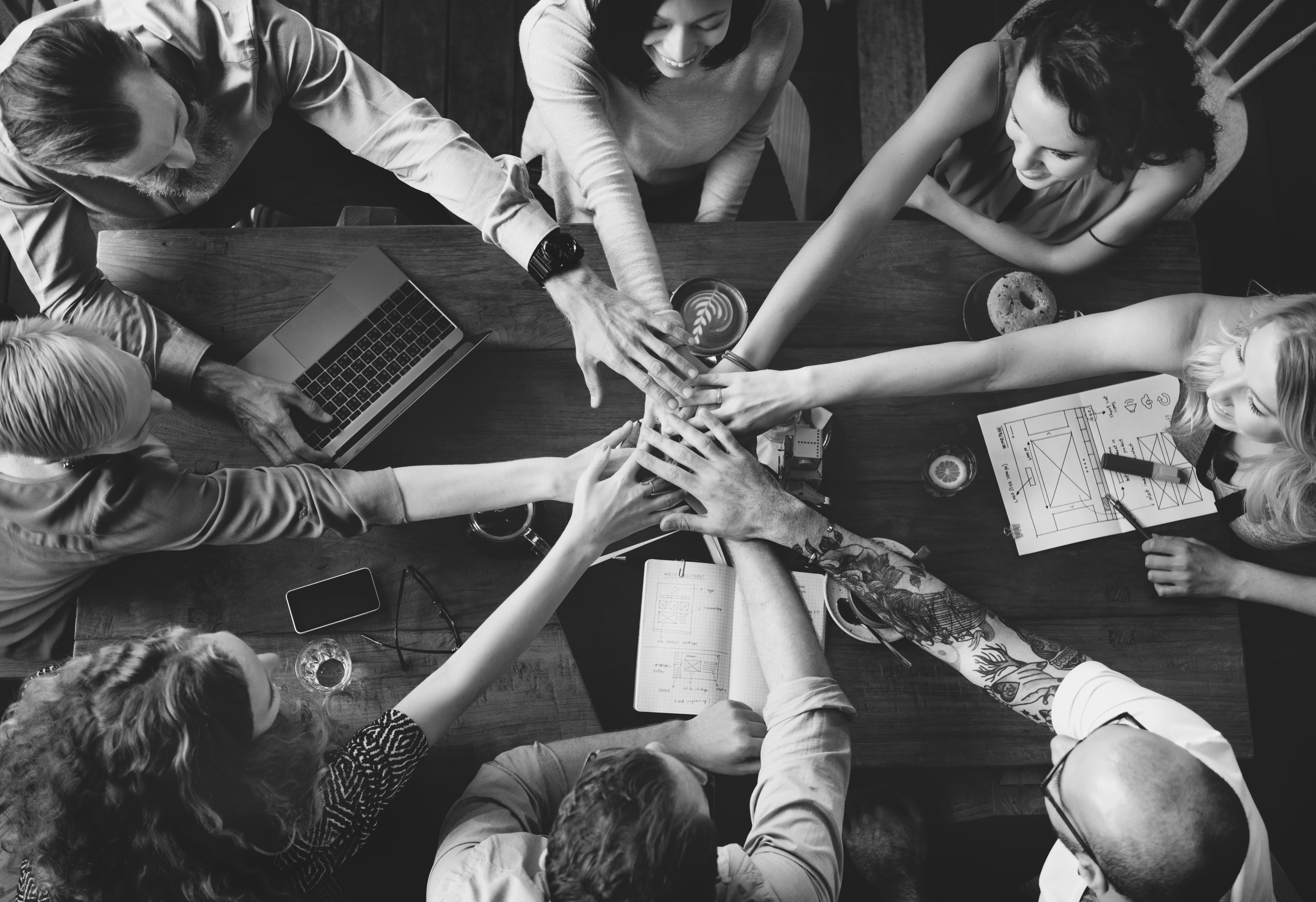 team-unity-friends-meeting-partnership-concept